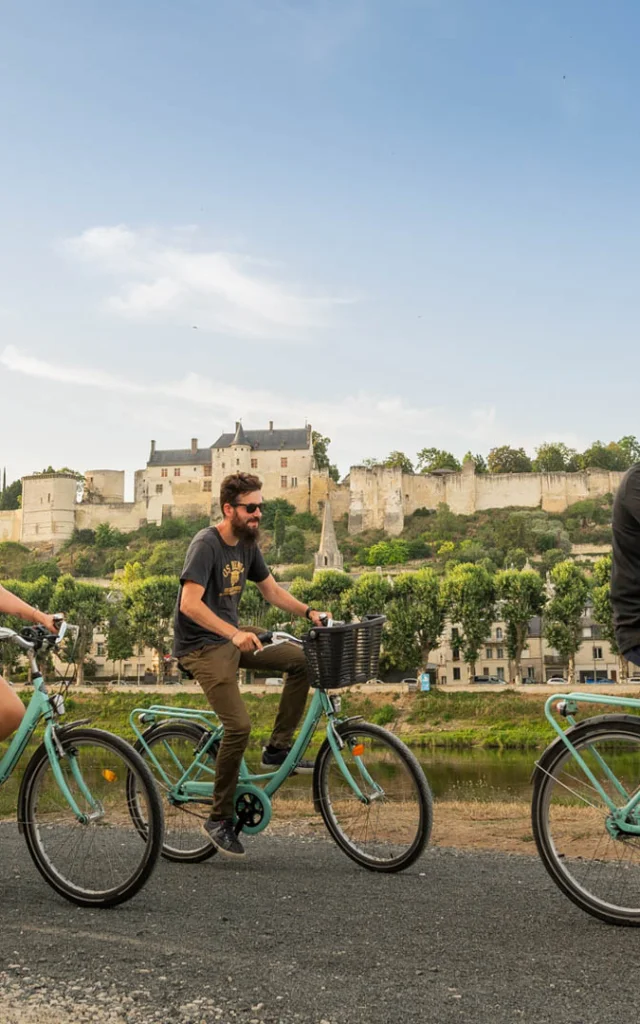 Forteresse royale de chinon - Les Châteaux de La Loire à vélo