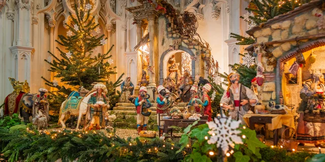 Noël au pays des châteaux. Château royal d'Amboise.