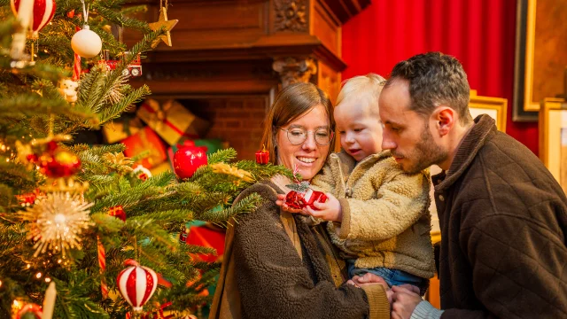 Noël au pays des châteaux. Château royal d'Amboise, en Touraine.