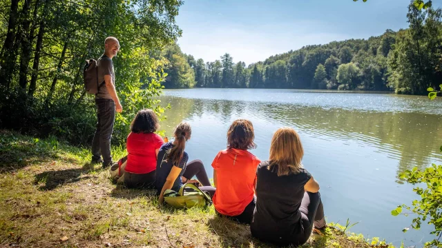 Randonnee dans le Castelrenaudais. Photographie: Lucie Mach / ADT Touraine