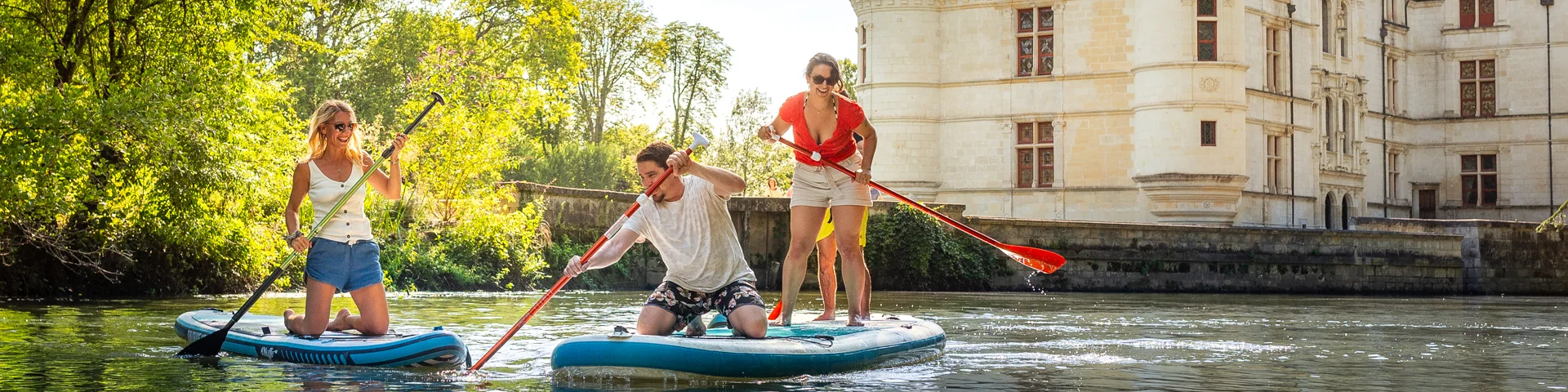Paddle Paul Et Mike au château d'Azay-le-Rideau