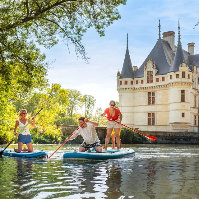 Paddle Paul Et Mike au château d'Azay-le-Rideau