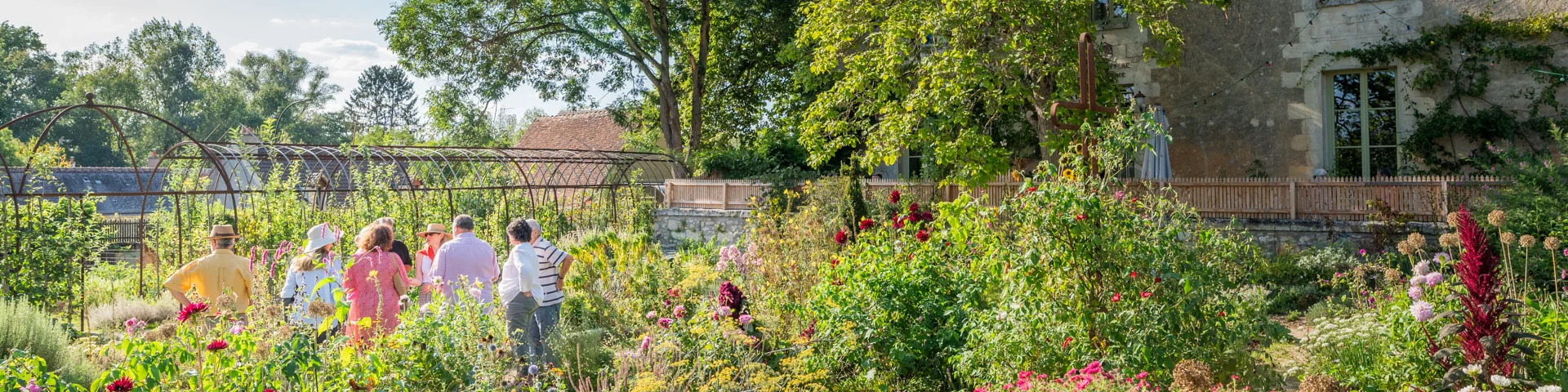 Visite de jardin - Village de Chédigny