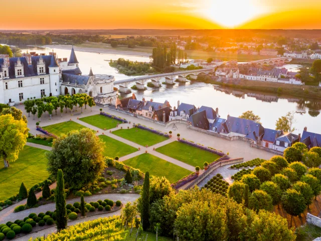 Les jardins du château royal d'Amboise