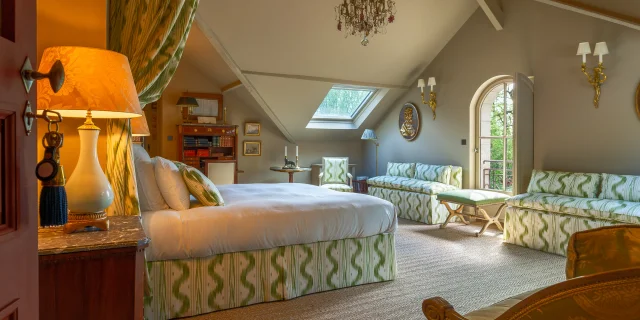 Zimmer des Manoir des Basses Rivières in Rochecorbon