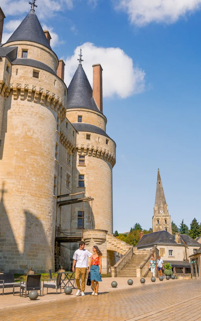 Ville et château de Langeais.