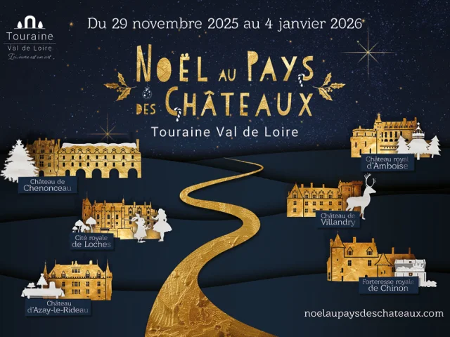 Noël au pays des châteaux - Touraine Val de Loire