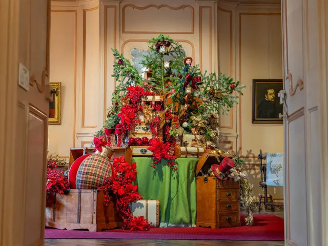 Noël au pays des châteaux. Château de Villandry.
