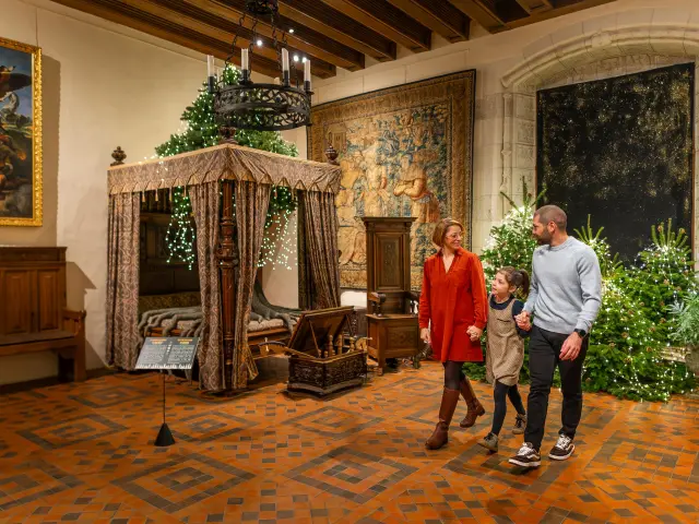 Noël au pays des châteaux. Château royal d'Amboise.