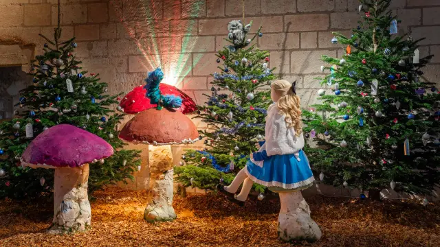 Noël au pays des châteaux. Cité royale de Loches.